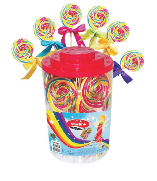 Bonbons durs arc-en-ciel